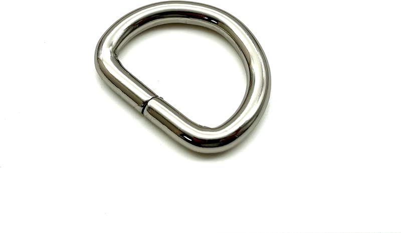Non-Welded Iron D-Rings (Semi-Circular D-Ring Buckles)
