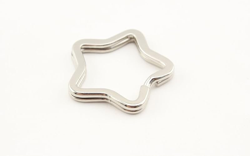 Star-Shaped Split Key Ring