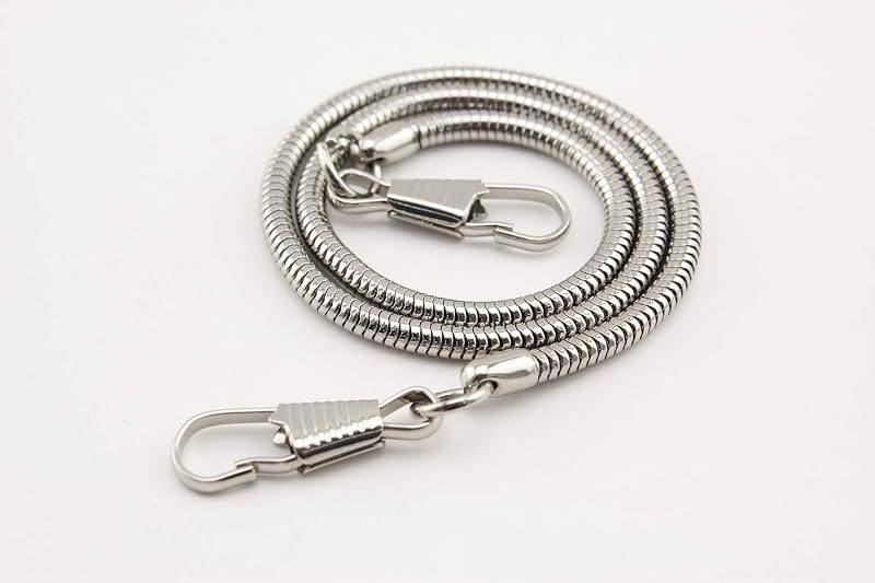 Custom Personalized Bag Purse Snake Chain Strap Handles Replacement Extender / Nickel