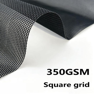 Black Textilene Pet Vinyl Mesh Screen Fabric , 59" Wide by the Yard, for Outdoor Chairs, Pet Beds, Tote Bags & Crafts