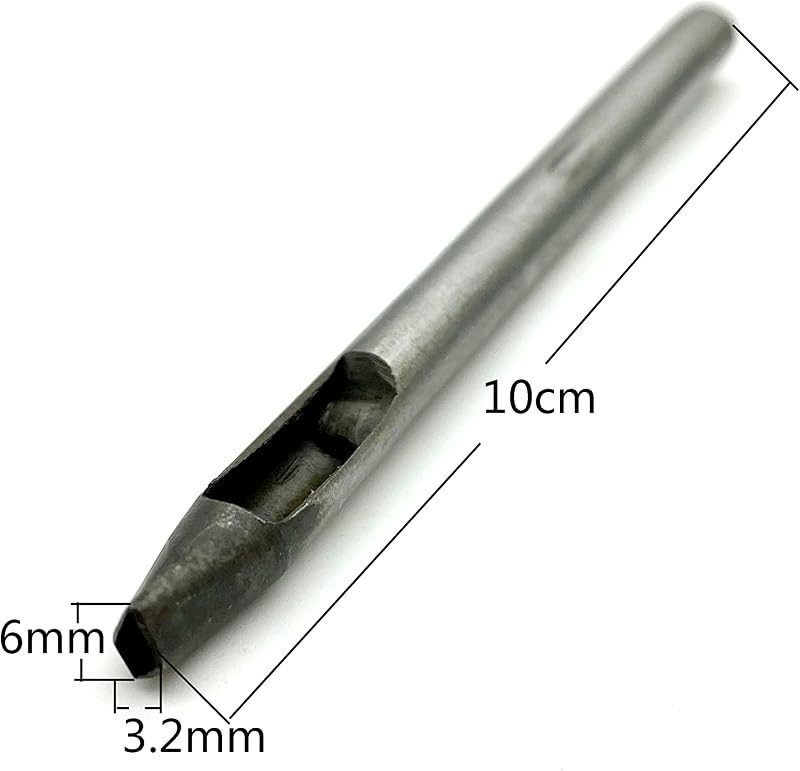 Diamond Shaped Leather Hole Puncher Hollow Gasket Cutting Cutter Punch Sets Tools for Cut Leather Rubber Paper Fabric