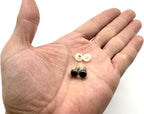 Plastic Safety Eyes with washers / 24 pcs Pale Green