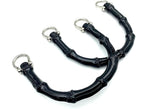 U Shape Plastics Bag Purse Handles with D Ring for Knitting Bag Purse Handle Making