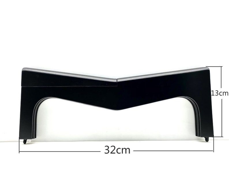M-Shape Wood Purse Frame, 12 1/2" (31.5 cm)