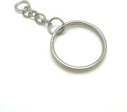 Split Key Ring with Swivel Clasp (2.4cm)