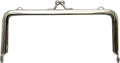 Rectangle Glue-In Kiss-Lock Purse Frame, 5 1/2" x 2 3/8" (14 x 6 cm)