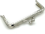 Rectangle Sew-In Kiss-Lock Purse Frame, 4 1/4" x 1 3/4" (11 x 4.5 cm)
