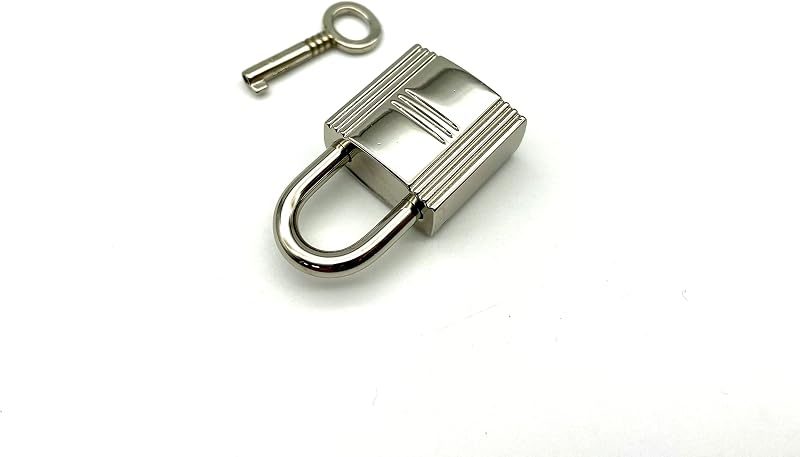 Bag Purse Clutch Padlock with Key zinc alloying for Jewelry Necklace Charm Box Making Hardware