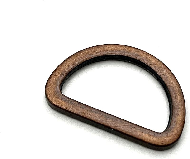 Zinc alloying D Shape Rings Semi-Circular D ring buckles / for webbing straps bags purse belt hardware making Antique…
