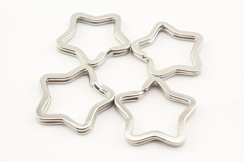 Star-Shaped Split Key Ring