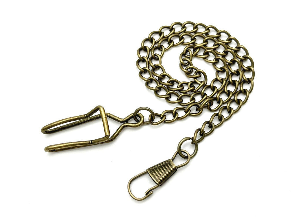 Pocket Watch Chain 14.5" (37 cm) Pocket Watch Accessories, Pocket Chain 5 color to choose