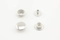 Solid Brass snap Fastener Buttons Washable Press Stud for Sewing Leather Craft Clothing - Sew-On Snap Button