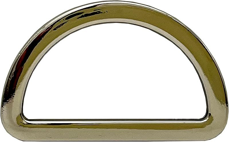 Zinc alloying D Shape Rings Semi-Circular D ring buckles / for webbing straps bags purse belt Dog Collars hardware…