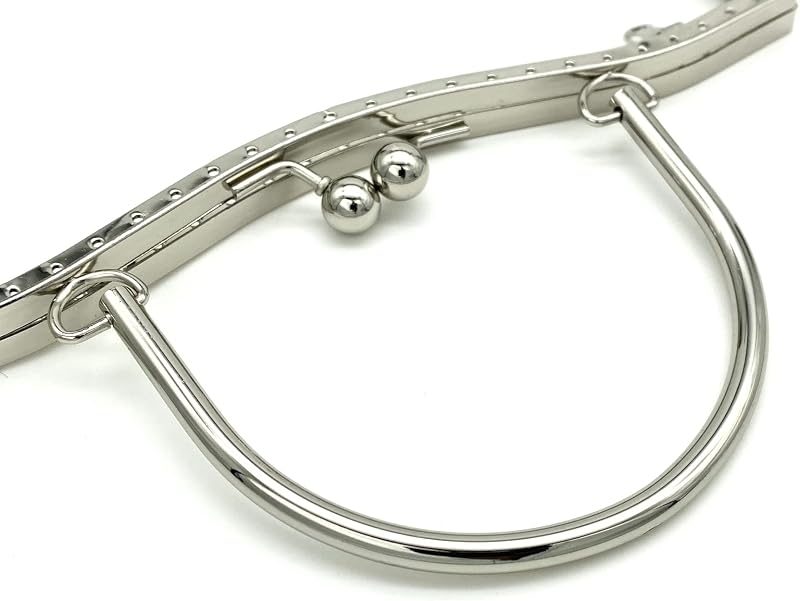 Sew-In Kiss-Lock Purse Frame, 8 1/8" x 2 9/16" (21 x 6.5 cm)