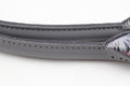 14.5 inch sew in microfiber PU leather bag purse strap handles for purse bag making replacement Gray