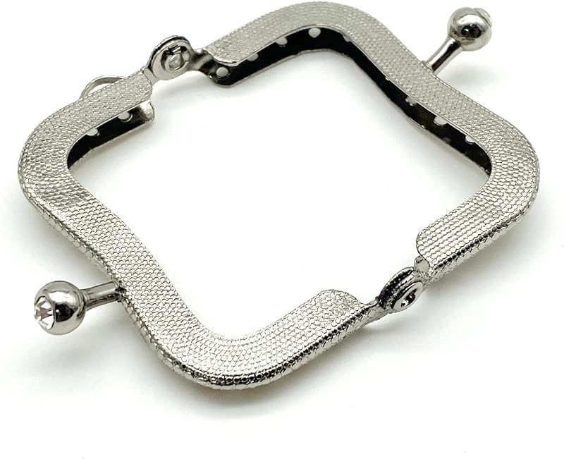 Crown Sew-In Kiss-Lock Purse Frame, 2" x 1 3/16" (5 x 3 cm)