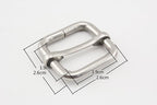 Center-Bar Slide Buckle (Strap Adjuster), Iron