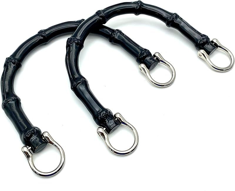 U Shape Plastics Bag Purse Handles with D Ring for Knitting Bag Purse Handle Making