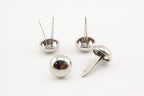 12mm Dome shape bag purse feet Nickel Anti Bronze Gunmetal