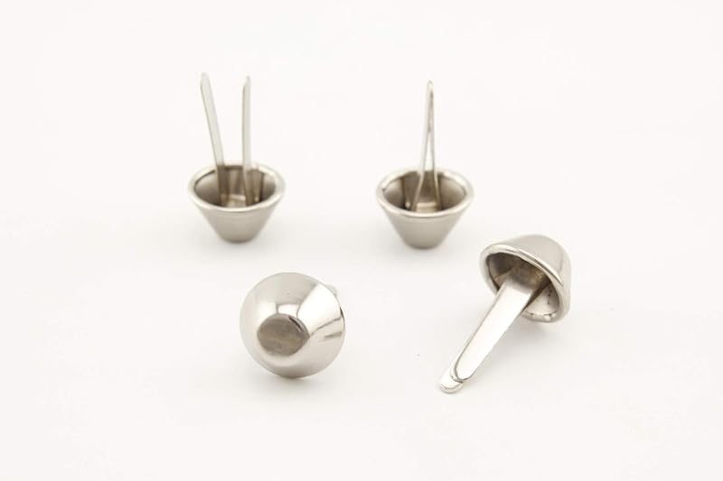 Iron Bucket Shape Purse Bag Handbag feet Bottom Stud Nail Heads Brad leathercraft Findings for Bag Making Clothing Shoes