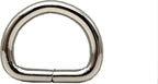 Non-Welded Iron D-Rings (Semi-Circular D-Ring Buckles)