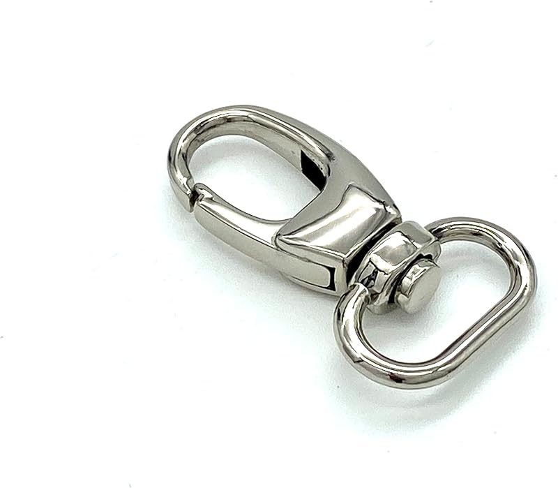 Teardrop Push-Gate Swivel Snap Hook, Oval Eye