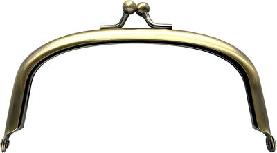 Arch Glue-In Kiss-Lock Purse Frame, 4 1/4" x 2" (11 x 5 cm)