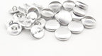 Size 45 Cover Buttons, Buttons to Cover,Self Cover Buttons with Wire Eye Wire Back and Assembly Tools,Wholesale