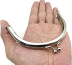 Glue-In Kiss-Lock Purse Frame, 4" x 2 5/8" (10 x 6.5 cm)