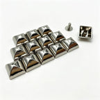 Pyramid Head Studs Rivets / Iron High Cup Decorative for Punk Leather Purse Bag Clothing Shoes - Dome Screw Rivet