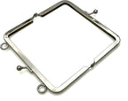 Rectangle Glue-In Kiss-Lock Purse Frame, 4 1/2" x 2 5/8" (11.5 x 6.5 cm)