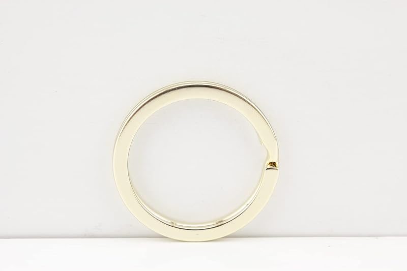 Round Split Key Ring