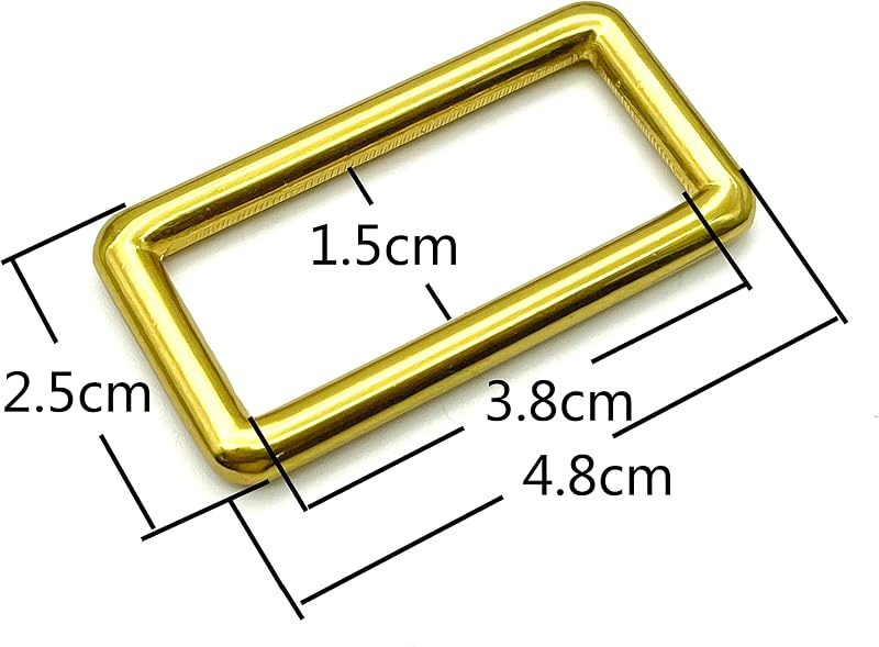Swivel Snap Hook with Slider and Rectangle Ring Set