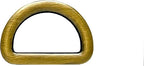 Zinc Alloy D-Rings, 3/4" (19 mm)