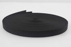 Nylon Webbing Ribbon Heavy Weight Black Strap Replacement