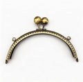 Arch Rhinestone Sew-In Kiss-Lock Purse Frame