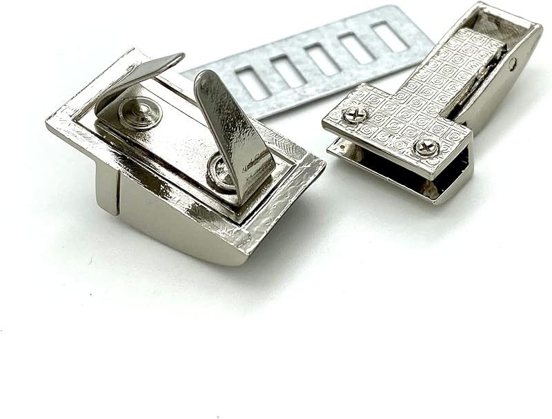 Zinc Alloy Tongue Lock Purse Lock for Handbag Purse Bag Making, 1 Set per lot