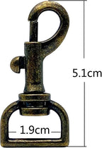 Bolt Snap Hook, D Eye (3/4", 5.1cm)