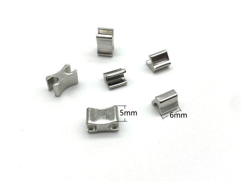 Solid Brass Zipper Stops and Bottom Stoppers for Zipper Making