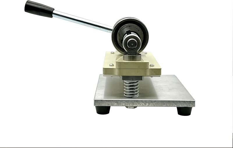 Leather Die Cutter Cutting Machine Double Guiding Shaft Leather Embossing Machine