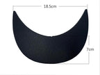 Flat PP Cap Brim Insert, Brim Blank for DIY Hat Making and Repair 10 Pieces
