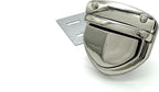 Zinc Alloy Tongue Lock Purse Lock for Handbag Purse Bag Making, 1 Set per lot