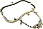 Rectangle Sew-In Kiss-Lock Purse Frame, 8" x 3" (20.5 x 7.5 cm)