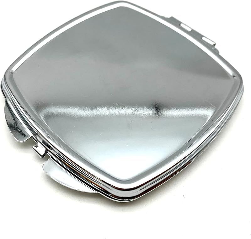 Rounded-Square Compact Mirror Blank (6.6cm)