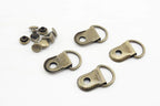 Rivet-On D-Loop Strap Anchor Clip (20mm)
