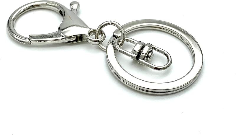 Lobster Clasp with Split Key Ring