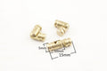 Barrel Solid Brass Box Hinge