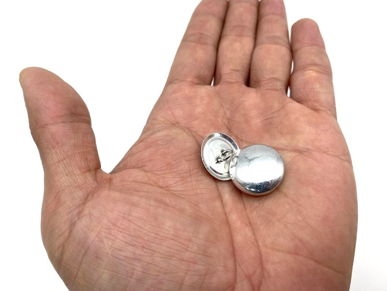 Size 45 Cover Buttons, Buttons to Cover,Self Cover Buttons with Wire Eye Wire Back and Assembly Tools,Wholesale
