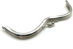M-Shape Glue-In Kiss-Lock Purse Frame, 7" x 2" (18 x 5 cm)