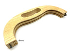 Wood Purse Frame, 10 1/4" (26 cm)